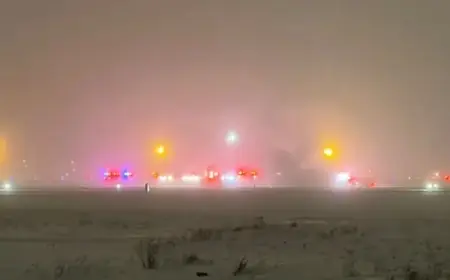 FAA Confirms Private Jet Crash with 8 Aboard at Maine Airport