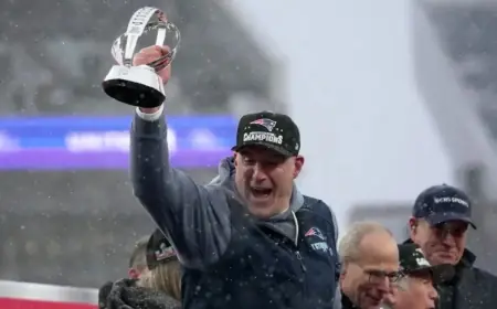 Patriots Coach Mike Vrabel Returns to Super Bowl