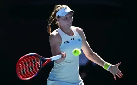 Rybakina Secures Sixth Win Over Mertens, Advances to Australian Open Quarters