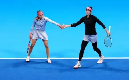 Aleksandra Krunić Advances to Melbourne Doubles Quarterfinals