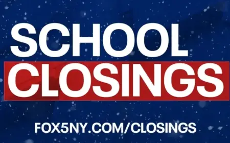 School Closures and Delays Announced for NY, NJ, and CT on Jan. 26