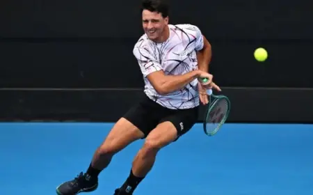 Darderi Triumphs Over Khachanov at 2026 Australian Open Tennis Tournament