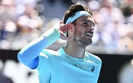 Lorenzo Musetti Defeats Taylor Fritz in Australian Open Clash