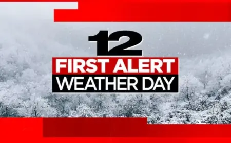 Icy Conditions Persist in First Alert Forecast