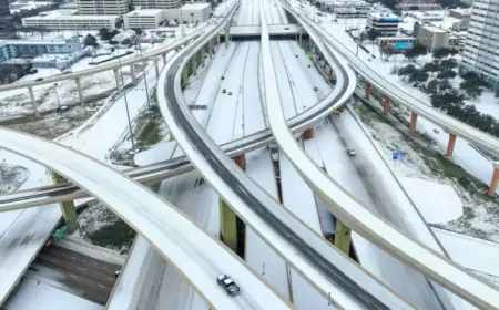 North Texas Winter Storm: Treacherous Roads and Power Outages Impact Residents