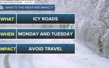 Upcoming Days Bring Hazardous Icy Road Conditions
