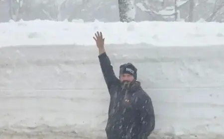 Witness the Enormous Snowbanks Transforming Upstate NY