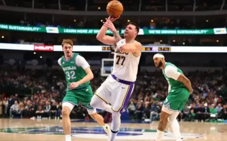 Luka Doncic Shines in Historic Win as NBA Fans Praise LeBron and Lakers