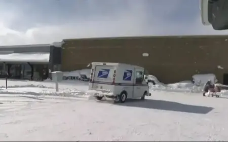 Winter Weather Impacts Postal Carriers’ Safety and Efficiency