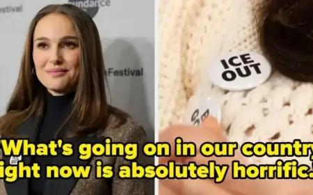 Natalie Portman Condemns ICE Following Film Shoot