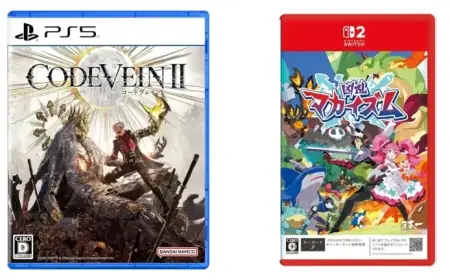 New Japanese Game Releases: Code Vein II, Makaism: Netherworld Frenzy & More