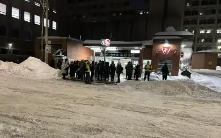 Massive Winter Storm Halts TTC Subway and Line 6 Operations