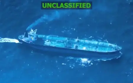 U.S. Military Captures Seventh Sanctioned Venezuelan Oil Tanker