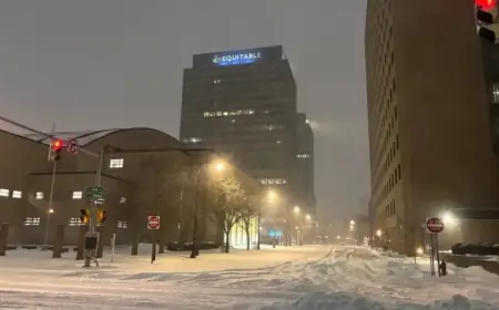 Bitter Cold Lingers in Upstate NY as Storm Subsides