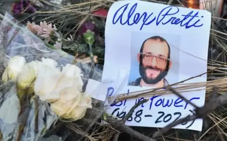 Alex Pretti Discusses Senate DHS Funding Vote Amid Icy Weather on NPR