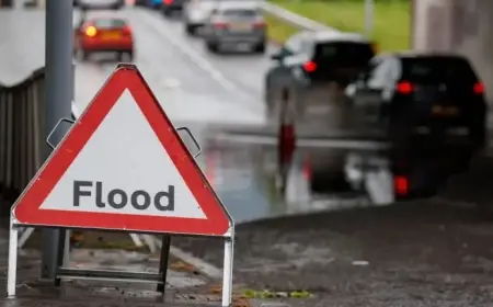 UK Faces Flooding Fears as Heavy Rain Triggers Yellow Warnings
