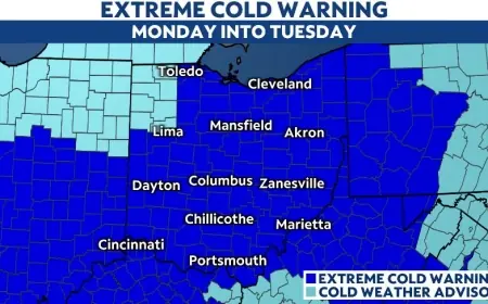 Extreme Cold Warning in Austin: Road Conditions Remain Icy, Refreeze Risk Persists Through Midday Monday