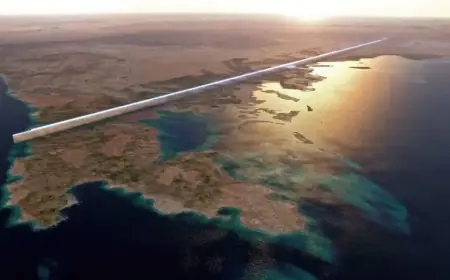 Saudi Arabia Reduces 100-Mile Desert Megacity Plan Amid Spending Concerns
