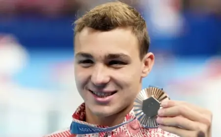 Olympic Medalist Swimmer Ilya Kharun Transfers from Canada to U.S.