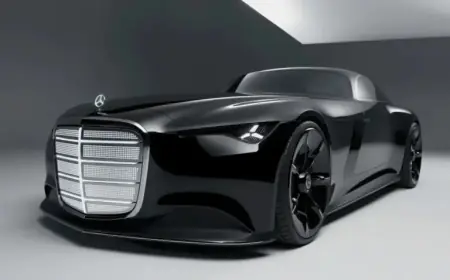 Mercedes-Benz Vision Iconic’s Solar Paint Adds 7,450 Annual Miles Independently