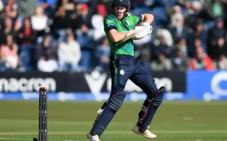 Ireland Aims for Sweep in Historic T20I Series Against Italy