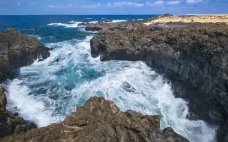 Tourist Feared Drowned in 20ft Waves Off Canary Islands