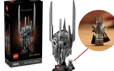 LEGO 11373 Sauron’s Helmet Set Includes Exclusive Sauron Minifigure