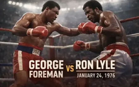 Foreman Lyle Revolutionizes Heavyweight Boxing Forever