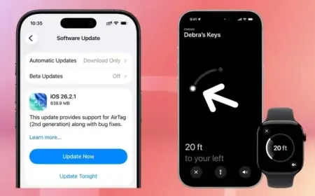 iOS 26.2.1 Enhances iPhone Compatibility with Precise 2nd Gen AirTags