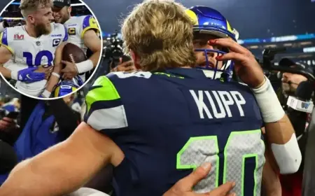Matthew Stafford Connects with Cooper Kupp Following Rams’ Defeat to Seahawks