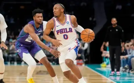 Tyrese Maxey Struggles as Sixers Suffer Road Defeat to Hornets