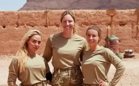 Celebrity SAS Stars Celebrate Historic All-Female Line-Up Victory