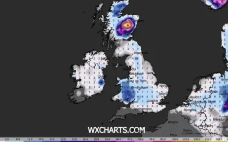UK Snowstorm to Blanket Major Cities with 69 Inches
