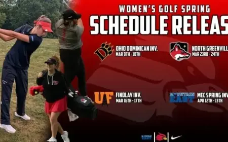 Women’s Golf Tees Off Spring Season with New Schedule Release