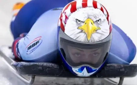 U.S. Sled Racer Uhlaender Claims Unfair Denial of Sixth Olympic Bid