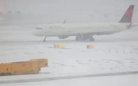 Winter Storm Triggers Record Flight Cancellations, Plunging Travel Into Chaos