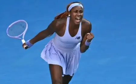Gauff Dominates Muchova 5-0, Advances to Australian Open Quarterfinals