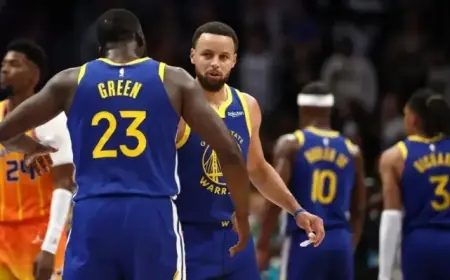 Steph Curry, Draymond Green Out for Warriors vs. Timberwolves Game