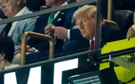 Trump Skips Super Bowl 60, Criticizes Green Day and Bad Bunny