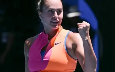 Sabalenka Dominates Jovic, Advances to AO 2026 Semifinals