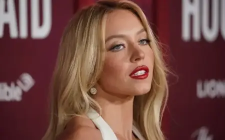 Sydney Sweeney Climbs Hollywood Sign Without Permission, Hangs Bras