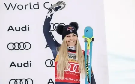 Lindsey Vonn Joins 232 Athletes on U.S. Olympic Roster