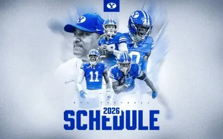 BYU and Big 12 Reveal 2026 Football Schedule