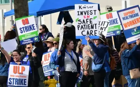31,000 Kaiser Permanente Health Workers in California, Hawaii Strike