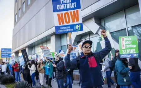 Thousands Strike in California Kaiser Walkout With No End in Sight
