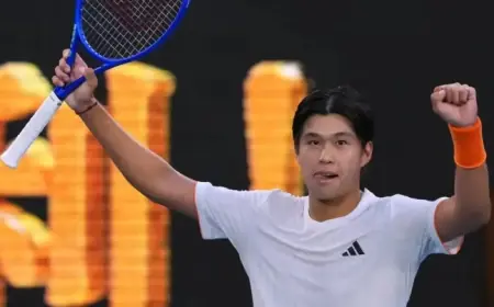 Learner Tien, Youngest Since 2015, Advances to Australian Open Quarterfinals