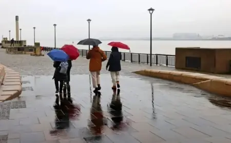 Merseyside Faces Heavy Downpours as Met Office Issues Yellow Warnings
