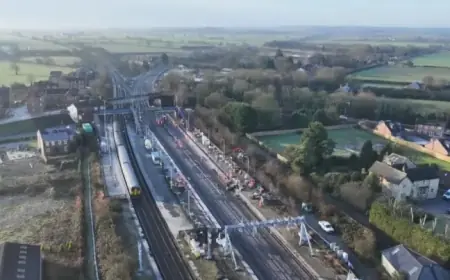 York-Leeds Rail Upgrade Completed, Enhancing Connectivity