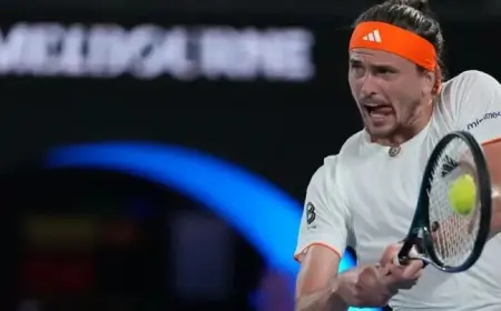 Zverev Reaches Melbourne Semifinals Again