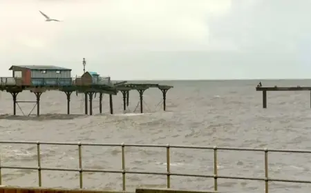 Storm Ingrid Devastates Devon and Cornwall, Causing Historic Pier Collapse